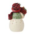 Highland Glen Snowman Bskt Fig Discount