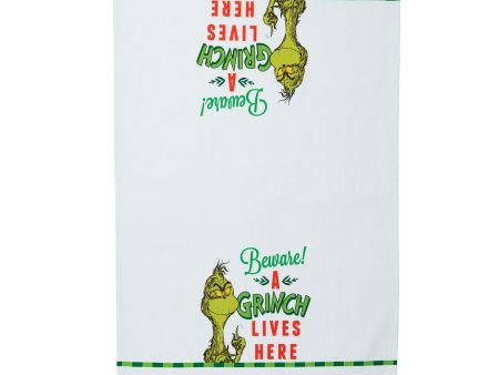 Beware Grinch Tea Towel Online Hot Sale