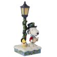 Snoopy & Woodstock Lamp Post on Sale