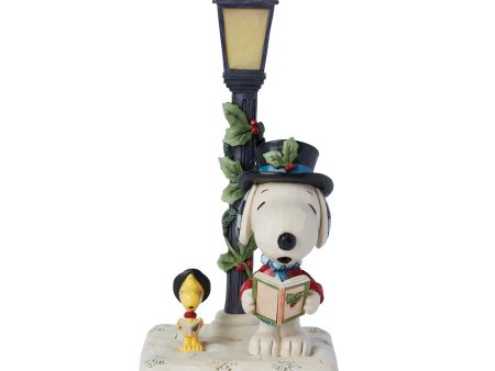 Snoopy & Woodstock Lamp Post on Sale