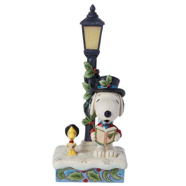 Snoopy & Woodstock Lamp Post on Sale