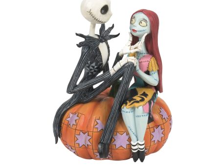 Jack & Sally on Pumpkin Online Sale