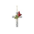 Cardinal with Cross Ornament Discount