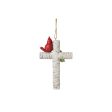 Cardinal with Cross Ornament Discount