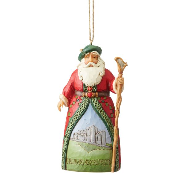 Irish Santa Ornament Online