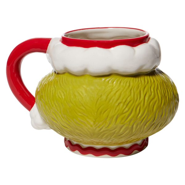 Santa Grinch Sculpted Mug Supply