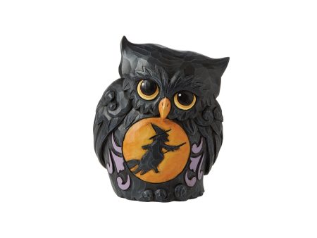 Mini Halloween Owl with Scene For Discount