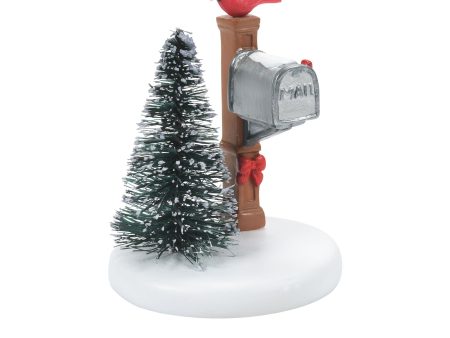 Cardinal Christmas Mailbox Online now