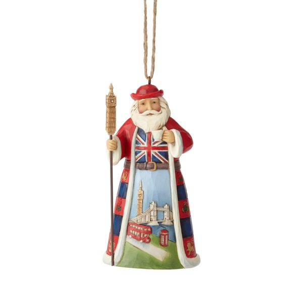 British Santa Ornament Supply