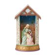 Holy Family Lighted Diorama Online Sale