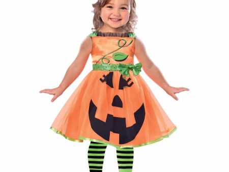 Mini Pumpkin Girl Kostüm für Mädchen Cheap