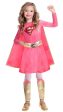 Pink Supergirl Kinderkostüm Discount