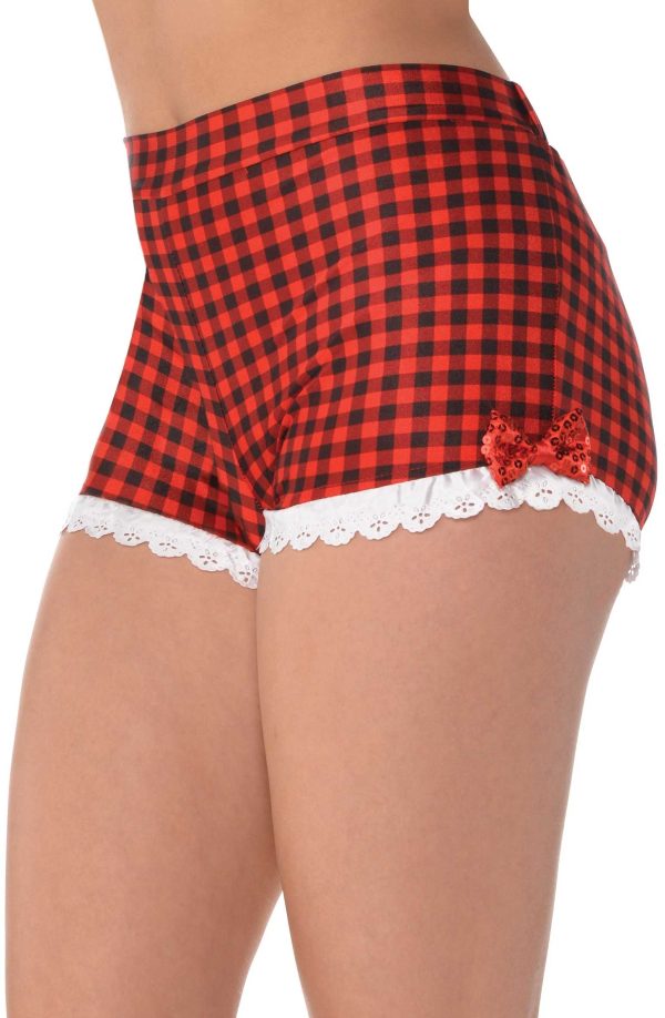 Rotkäppchen Shorts für Damen For Cheap