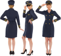 Navy Lady Jane Damenkostüm Deluxe Online Sale