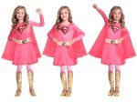 Pink Supergirl Kinderkostüm Discount