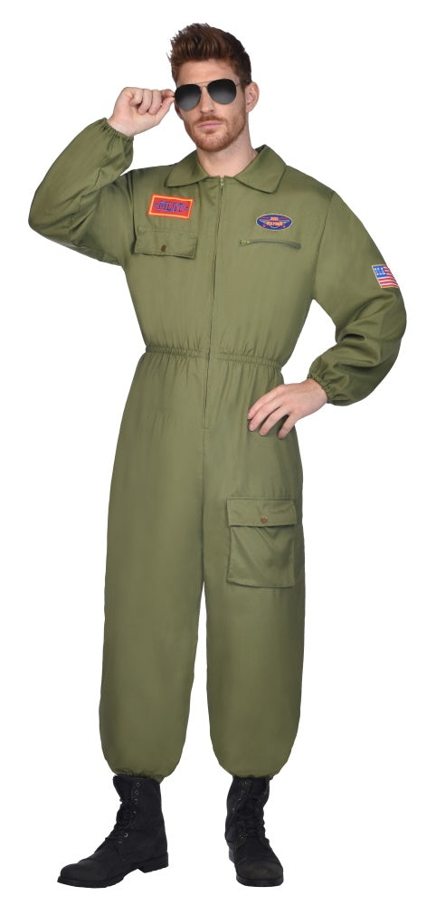 Kampfjet Pilot Overall Herrenkostüm Hot on Sale