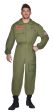 Kampfjet Pilot Overall Herrenkostüm Hot on Sale