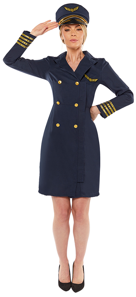 Navy Lady Jane Damenkostüm Deluxe Online Sale