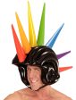 Punk Helm mit Spikes aufblasbar Supply