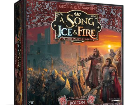 A Song of Ice and Fire: Tabletop Miniatures Game - House Bolton - Starter Set Online Sale