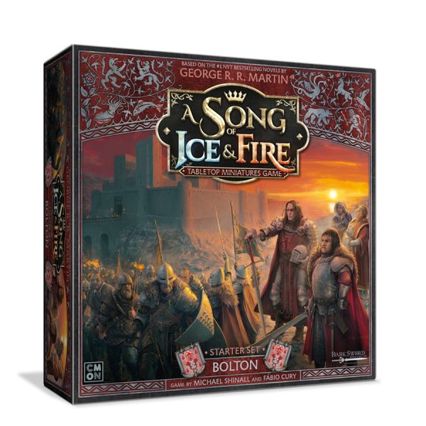 A Song of Ice and Fire: Tabletop Miniatures Game - House Bolton - Starter Set Online Sale