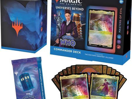 Magic: The Gathering: Universes Beyond: Doctor Who - Commander Deck (Masters of Evil) Fashion