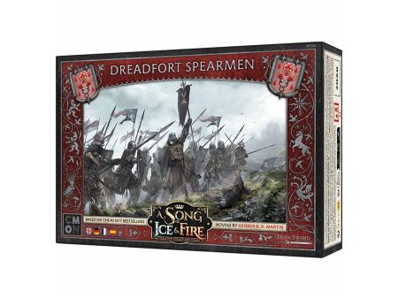 A Song of Ice and Fire: Tabletop Miniatures Game - House Bolton - Dreadfort Spearmen on Sale