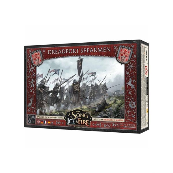 A Song of Ice and Fire: Tabletop Miniatures Game - House Bolton - Dreadfort Spearmen on Sale