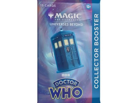 Magic: The Gathering: Universes Beyond: Doctor Who -Collector Booster Pack Hot on Sale