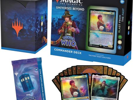 Magic: The Gathering: Universes Beyond: Doctor Who - Commander Deck (Blast from The Past) Online Hot Sale