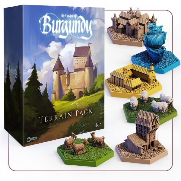 The Castles of Burgundy: Special Edition – 3D Terrain Pack Supply