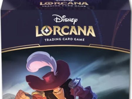 Disney Lorcana - The First Chapter: Standard Card Sleeves (65ct) - Captain Hook For Sale