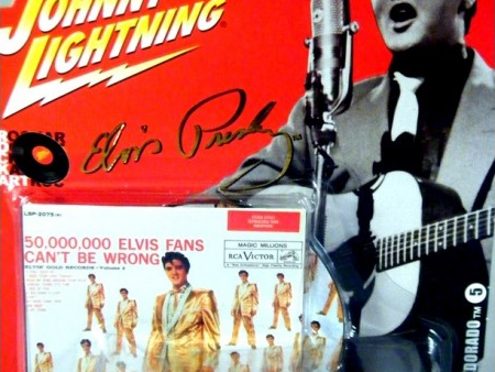 ELVIS: 50 MIL. FANS-1973 CADILLAC ELDORA - JOHNNY LIGHTNING-2005 Online Hot Sale