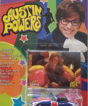 AUSTIN POWERS: WITH SHOWCARD - JOHNNY LIGHTNING-1999 Cheap