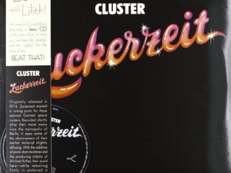 CLUSTER - ZUCKERZEIT (180 GRAM+CD) (VINYL) Online