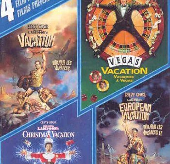 4 FILM FAVORITES VACATION COLLECTION (VACATION VEGAS VACATION CHRISTMAS VACATION EUROPEAN VACATION) (BILINGUAL) Hot on Sale