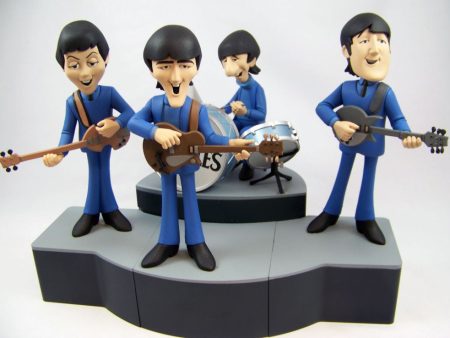 BEATLES: JOHN, PAUL, GEORGE & RINGO (CAR - MCFARLANE-2007-SET OF 4 Supply