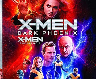 X-MEN DARK PHOENIX (BILINGUAL) [4K UHD + DIGITAL COPY] [BLU-RAY] Hot on Sale