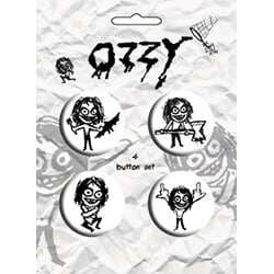 OZZY - BUTTON SET OF 4 For Cheap