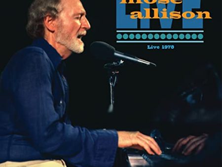 ALLISON, MOSE - LIVE 1978 (VINYL) Hot on Sale