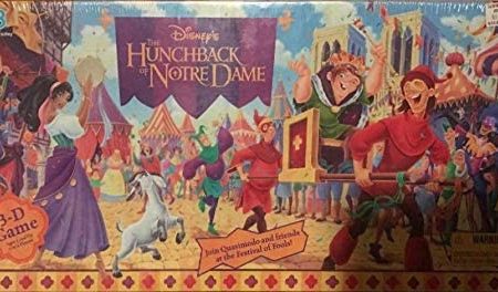 HUNCHBACK OF NOTRE DAME: 3-D GAME - BOARD GAME-MB-C4637-1986 Online Hot Sale