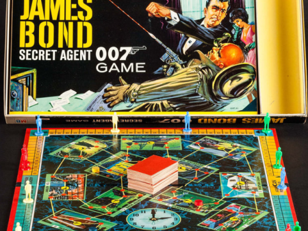 JAMES BOND: SECRET AGENT 007 GAME - BOARD GAME-MB-R-4527 For Sale