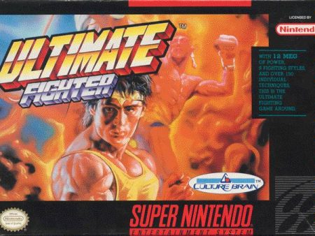 ULTIMATE FIGHTER  - SNES (W BOX & MANUAL) Hot on Sale