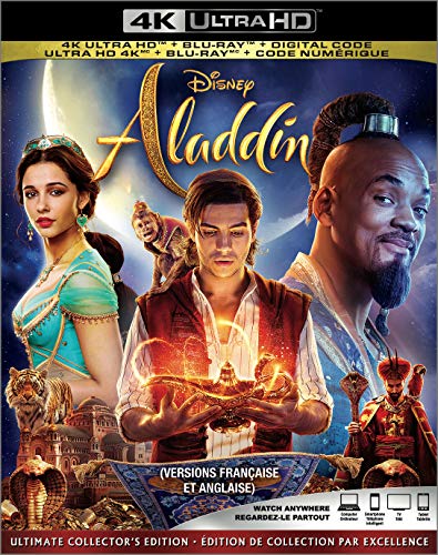 ALADDIN [4K ULTRA HD + BLU-RAY + DIGITAL] (BILINGUAL) Sale