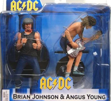 AC DC: BRIAN JOHNSON & ANGUS YOUNG - NECA-2007 Cheap