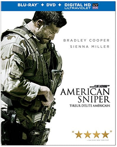 AMERICAN SNIPER (BILINGUAL) [BLU-RAY + DVD + ULTRAVIOLET] Hot on Sale