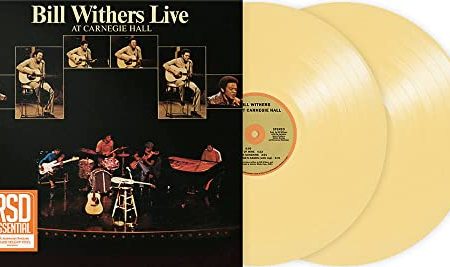 BILL WITHERS - LIVE AT CARNEGIE HALL (2LP CUSTARD VINYL REMASTERED 50TH ANNIVERSARY) (RSD ESSENTIAL) For Cheap