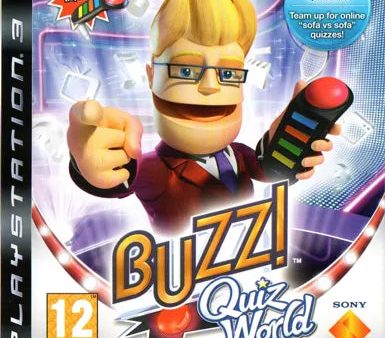 BUZZ QUIZ WORLD (BUNDLE W  BUZZERS)  - PS3 Online Hot Sale