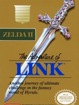 ZELDA II: THE ADVENTURE OF LINK (GOLD CA  - NES (W BOX & MANUAL) Cheap