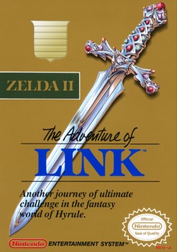 ZELDA II: THE ADVENTURE OF LINK (GOLD CA  - NES (W BOX & MANUAL) Cheap